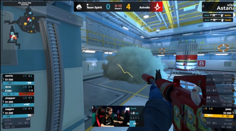 🎮集锦+2！donk+chopper残局1v3三杀收割 Spirit赢下图二拿赛点