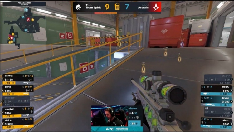 🎮集锦+2！donk+chopper残局1v3三杀收割 Spirit赢下图二拿赛点