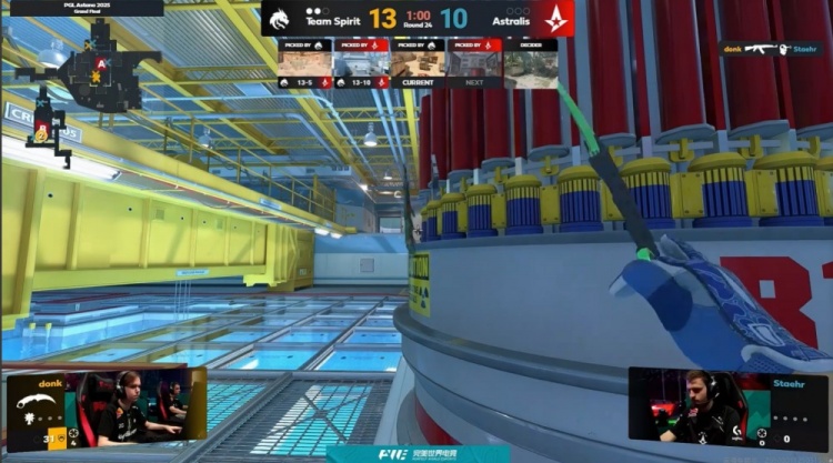 🎮集锦+2！donk+chopper残局1v3三杀收割 Spirit赢下图二拿赛点