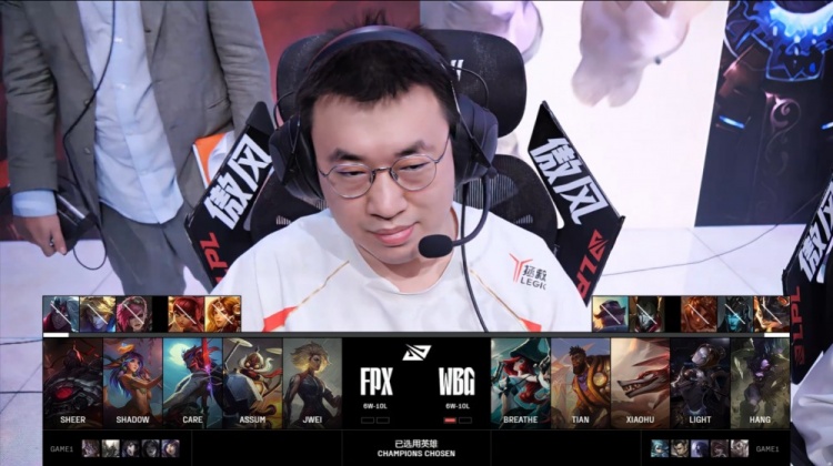 🎮Light狂扫战场 小天冥犬全场游龙 Care永恩亡朝 WBG横扫FPX