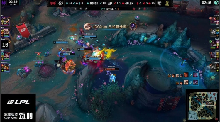 🎮还要B神怎么C啊？Aki+Leave送Xun冥犬嘴儿里 JDG先下一城