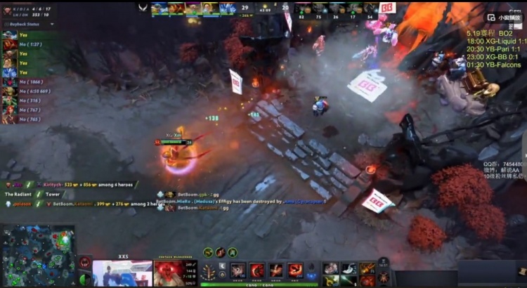 🎮Xxs人马后期回魂 Xm火猫帮Ame飞机兜底成功 XG再平BB小组未胜