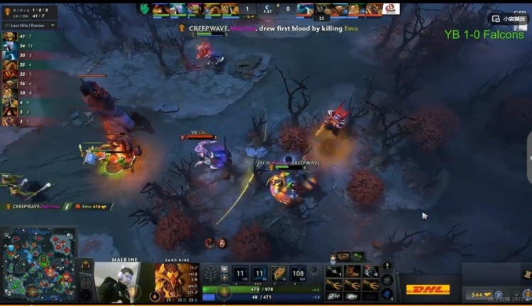 🎮比老头杯轻松！flyfly水人简单超神 YB下克上暴打战胜Falcons