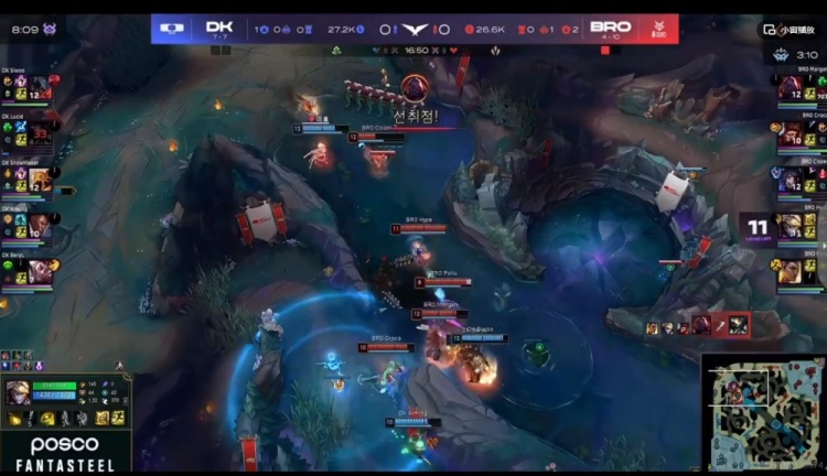 🎮全都干了！Lucid斯卡纳空大Siwoo剑魔脆如纸 BRO下克上横扫DK