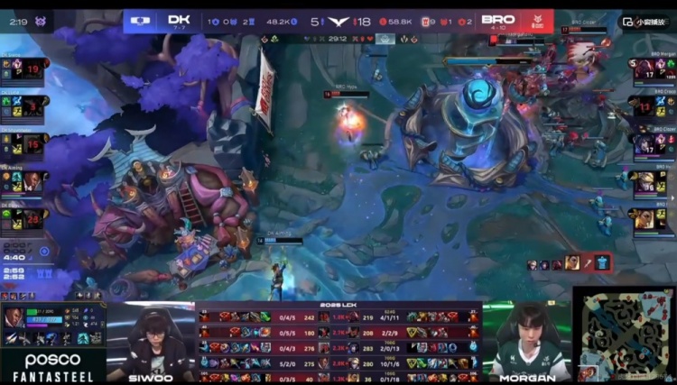 🎮全都干了！Lucid斯卡纳空大Siwoo剑魔脆如纸 BRO下克上横扫DK