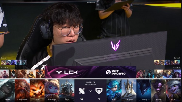 🎮Ucal灾难级发挥 Ruler小炮骑脸爆轰4杀 GEN横扫DRX豪取16连胜