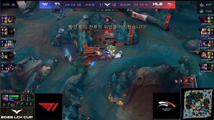 🎮宙斯奥恩羊神开天 小吕布遭锁被融 Faker两把0作用 HLE横扫T1