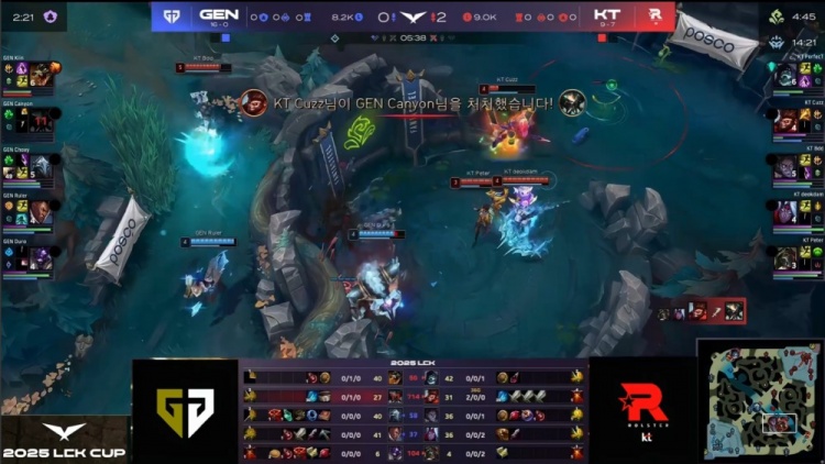 🎮Ruler屠戮 KT大龙团爆炸痛失好局 GEN拒绝让一追二豪取17连胜