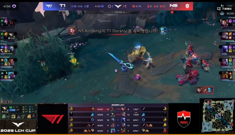 🎮S12冠军上单觉醒！Kingen杰斯发威拉满输出猛单杀 NS横扫T1
