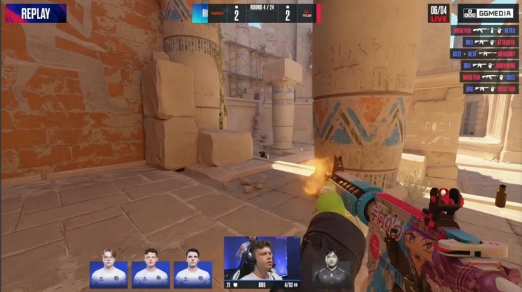 🎮奥斯汀Major：oSee大狙轰4杀 Tyloo长枪局难拿分 5-13不敌NRG