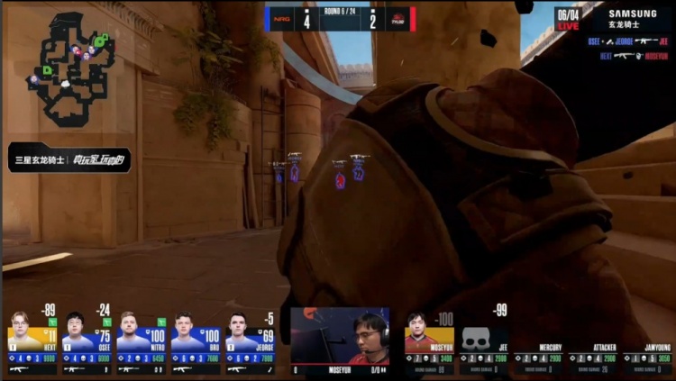 🎮奥斯汀Major：oSee大狙轰4杀 Tyloo长枪局难拿分 5-13不敌NRG