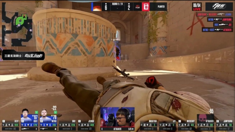🎮奥斯汀Major：oSee大狙轰4杀 Tyloo长枪局难拿分 5-13不敌NRG