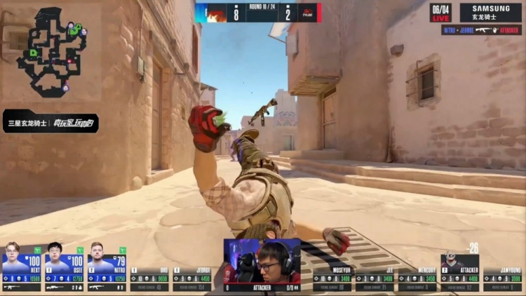 🎮奥斯汀Major：oSee大狙轰4杀 Tyloo长枪局难拿分 5-13不敌NRG