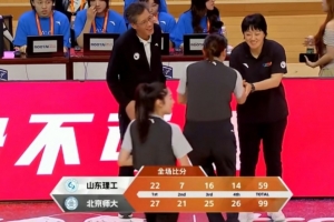 北京师大女篮轻取山东理工 晋级CUBAL全国赛四强