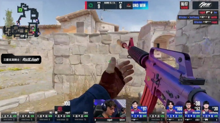 🎮连追6分白忙活！Tyloo进攻稀碎 Vexite手感爆棚 绿叶拿下小镇