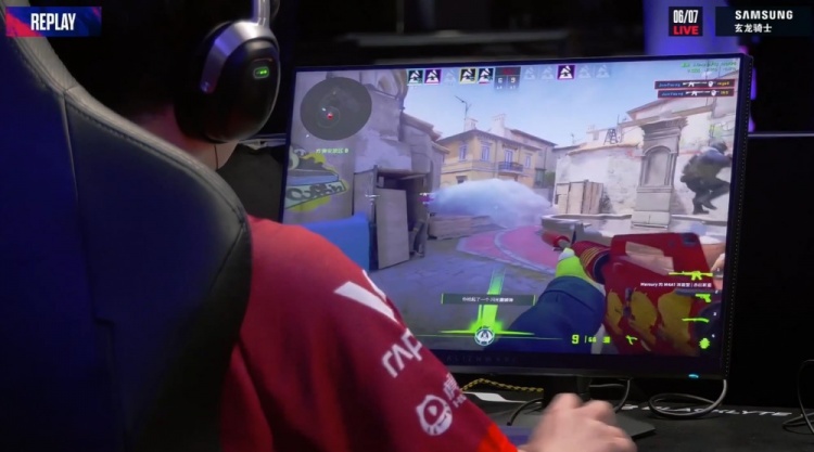 🎮连追6分白忙活！Tyloo进攻稀碎 Vexite手感爆棚 绿叶拿下小镇