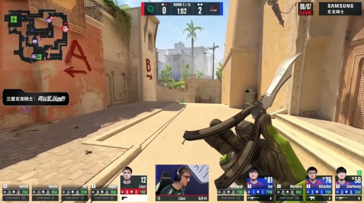 🎮米垃圾才是天禄的家！绿叶毫无还手之力遭暴打 Tyloo扳平比分