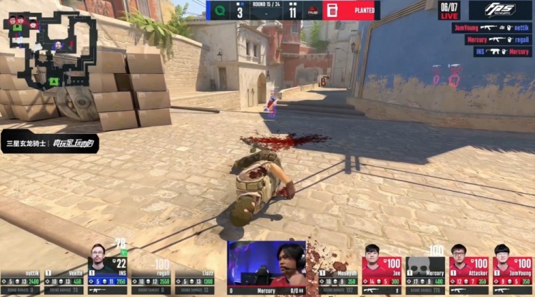 🎮米垃圾才是天禄的家！绿叶毫无还手之力遭暴打 Tyloo扳平比分