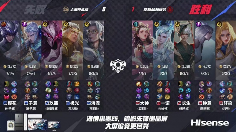 🎮状态回温！AG越打手感越好成功拿下RNG斩获两连胜 AG 3-1 RNG