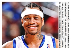 纪念前NBA球星艾弗森50岁生日