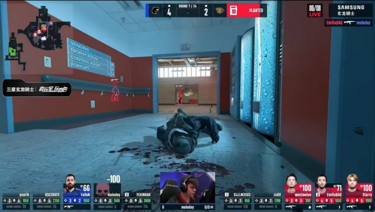 🎮这输得也太快了！LVG毫无还手之力 Nuke仅拿4分遭黑豹暴打