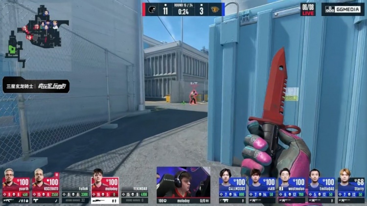 🎮这输得也太快了！LVG毫无还手之力 Nuke仅拿4分遭黑豹暴打
