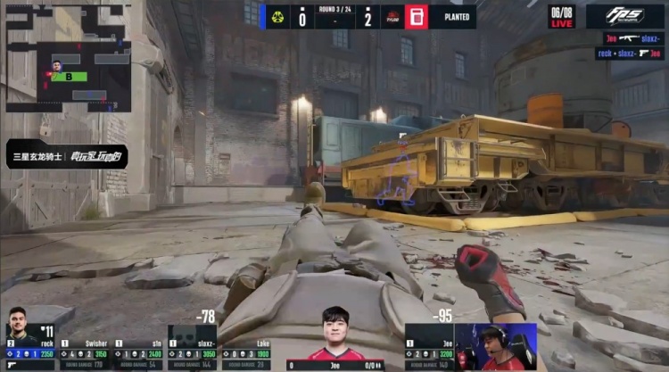 🎮打狗一样？Jee火车防守开杀笑称对手人机 Tyloo13-9战胜M80