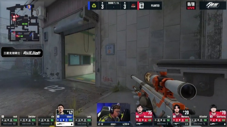 🎮打狗一样？Jee火车防守开杀笑称对手人机 Tyloo13-9战胜M80