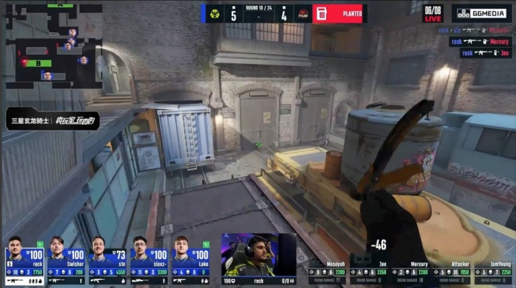 🎮打狗一样？Jee火车防守开杀笑称对手人机 Tyloo13-9战胜M80