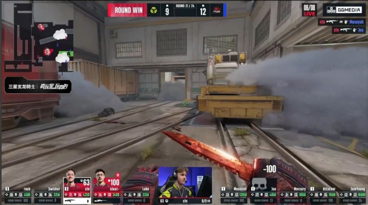 🎮打狗一样？Jee火车防守开杀笑称对手人机 Tyloo13-9战胜M80