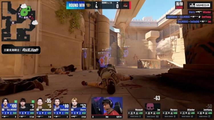 🎮Starry阿努比斯铁血防守B区游龙 LVG战胜Tyloo距晋级一步之遥