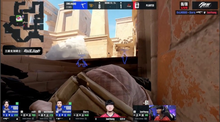 🎮Starry阿努比斯铁血防守B区游龙 LVG战胜Tyloo距晋级一步之遥
