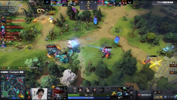 🎮TI14预选：你大哥还是你大哥 小黑DK怼穿钢背 XG平推拿下AR