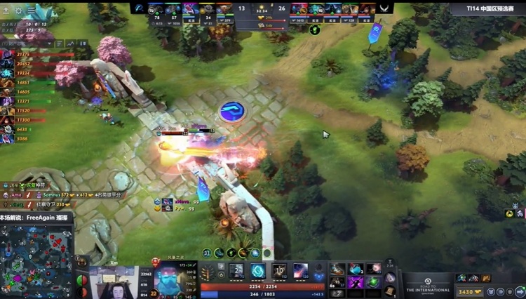 🎮TI14预选：你大哥还是你大哥 小黑DK怼穿钢背 XG平推拿下AR