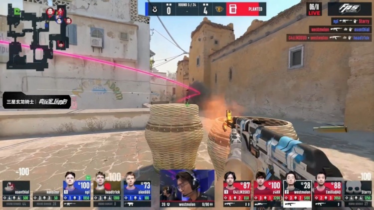 🎮一分父爱一分母爱！Su神三叶Emilia齐爆发 LVG轰平B8赢图一