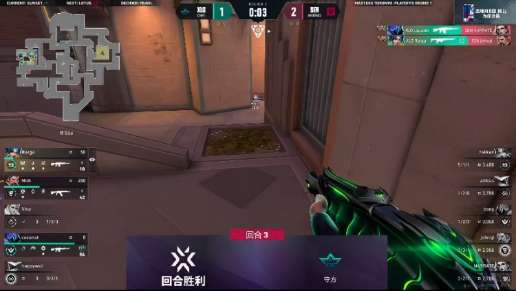 🎮zekken霓虹无敌发挥直接化身炸鱼大师轻松拿下！SEN 1-0 XLG