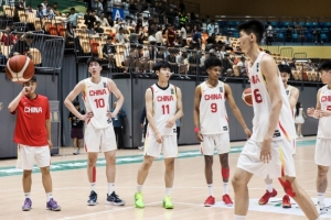 中国男篮U19大胜维尔茨堡取得国青男篮国际挑战赛衢州站开门红