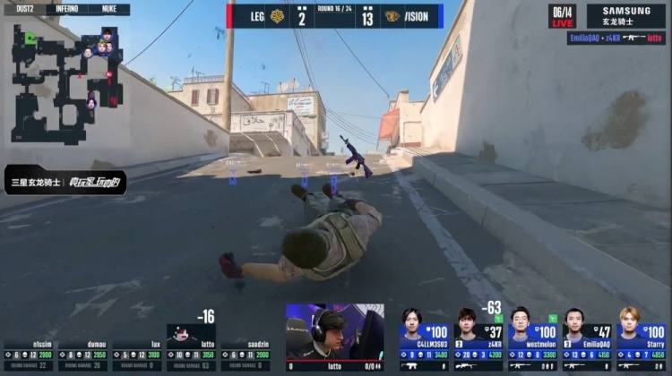 🎮国图恐怖如斯！三叶+Emilia沙2双双游龙 LVG暴打Legacy赢图一
