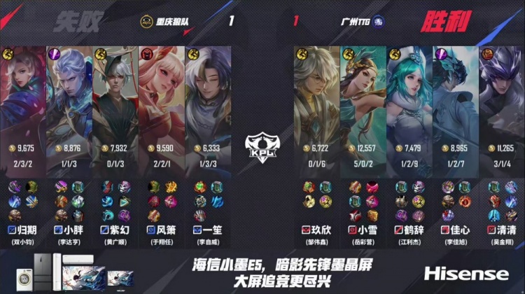 🎮你的胖皇 依然猖狂！狼队战胜TTG4连胜锁定S组！狼队 3-2 TTG