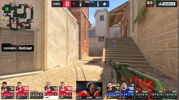 🎮存donk贴纸了？zont1x两残局天神下凡 Spirit图1四加时胜MOUZ