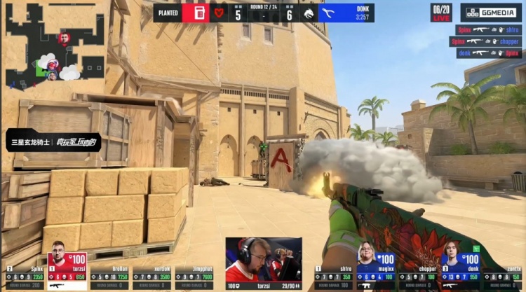 🎮存donk贴纸了？zont1x两残局天神下凡 Spirit图1四加时胜MOUZ