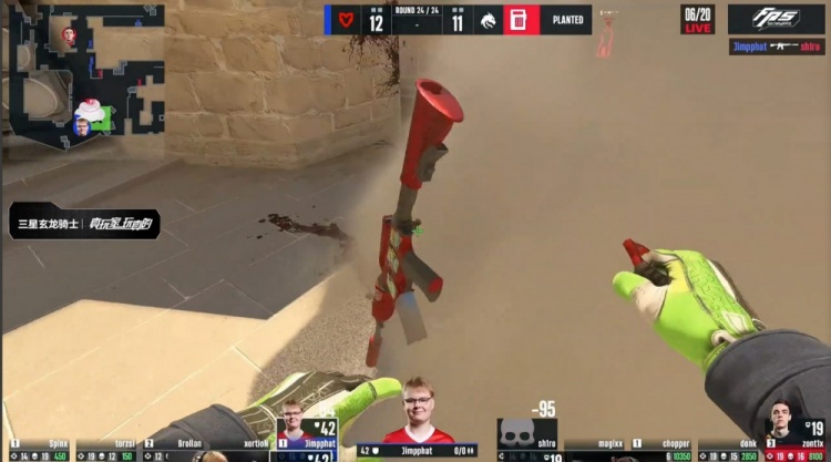 🎮存donk贴纸了？zont1x两残局天神下凡 Spirit图1四加时胜MOUZ