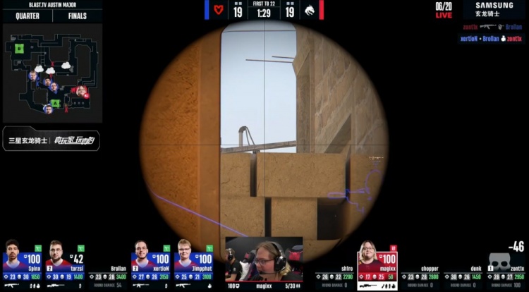 🎮存donk贴纸了？zont1x两残局天神下凡 Spirit图1四加时胜MOUZ
