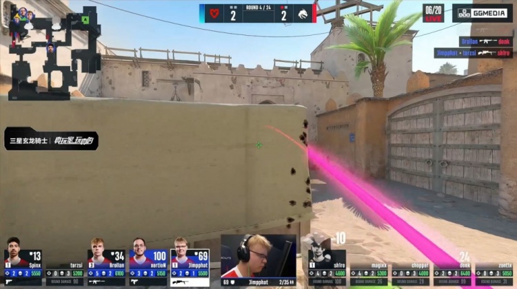 🎮donk五杀又如何？小吉米沙2火力全开 MOUZ赢图2 双方nuke决胜