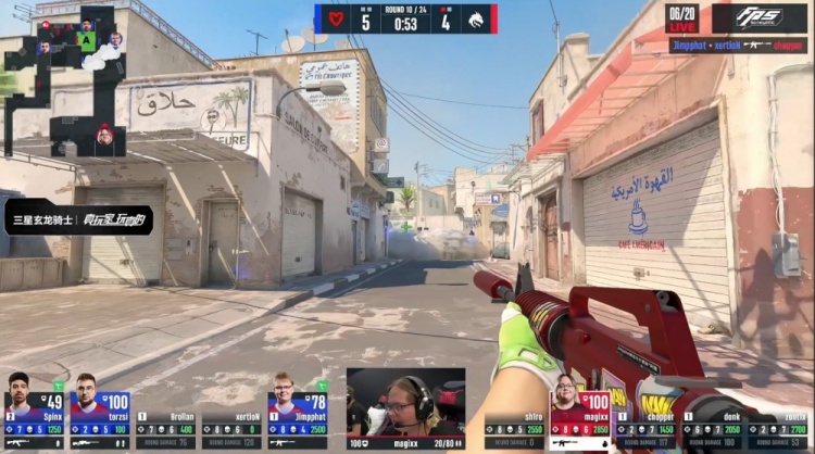 🎮donk五杀又如何？小吉米沙2火力全开 MOUZ赢图2 双方nuke决胜