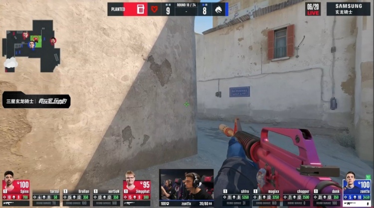 🎮donk五杀又如何？小吉米沙2火力全开 MOUZ赢图2 双方nuke决胜