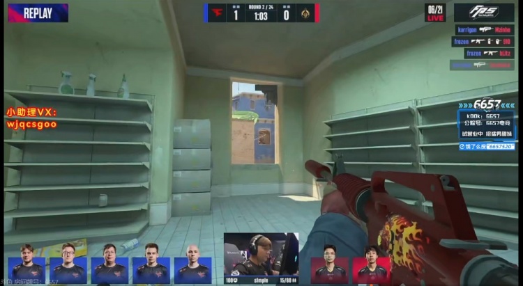 🎮醒的太晚了！Karrigan狂杀无济于事 Mongolz全员发挥赢下图一