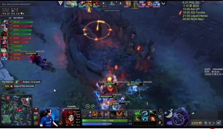 🎮没有人类了！XG突然断电Ame大圣中期频繁掉点 Tundra扳平比分