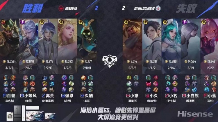 🎮完美收官LGD韧性十足鏖战五场赢下第一轮最后一场 LGD 3-2 WE