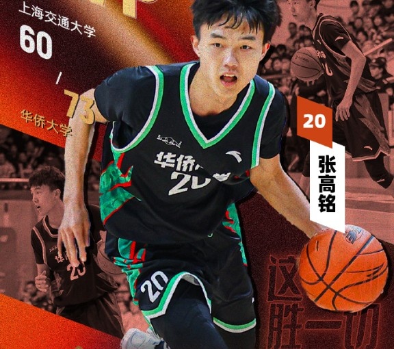 张高铭20投4中&三分11中3&罚球14中8 得全队最高19分10板